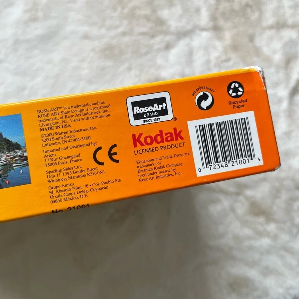 Kodak Kodacolor Y2K Vintage Lerici, Italy 1000 Piece Factory Sealed Puzzle